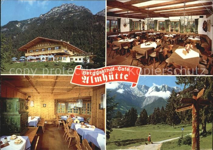 GARMISCH-PARTENKIRCHEN Bayern Berggasthof Almhuette