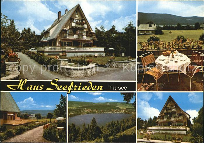 TITISEE Schwarzwald BW Haus Seefrieden