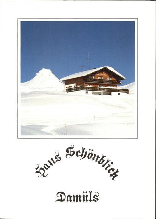Damuels Vorarlberg Haus Schoenblick