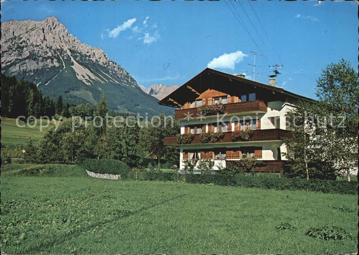 Scheffau Wilden Kaiser Fremdenheim Feger Hans