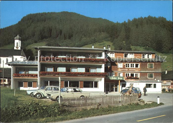 Schoppernau Vorarlberg Gasthof Pension Krone