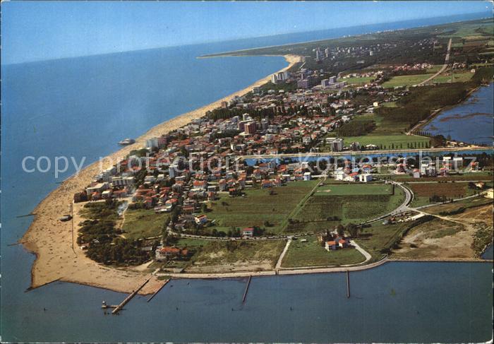 Lignano Sabbiadoro Fliegeraufnahme