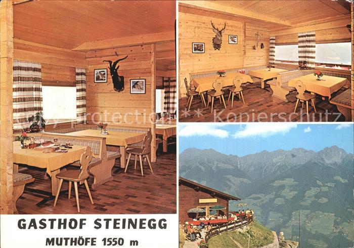 Dorf Tirol Gasthof Steinegg Muthoefe