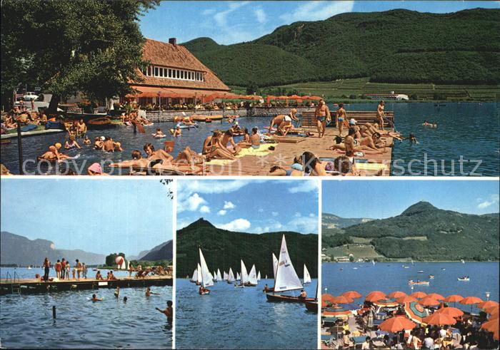 Kalterer See Suedtirol Restaurant Lido di Caldaro