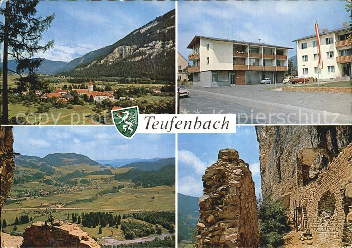 Teufenbach Ansichten Ruine