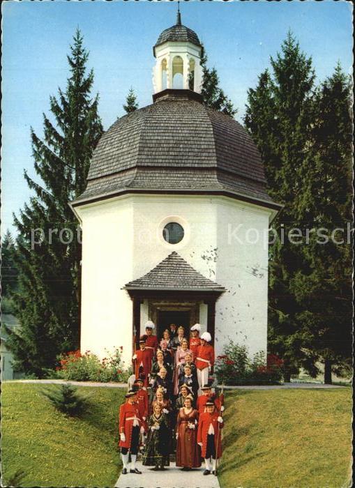 Oberndorf Salzburg Gruber-Mohr-Gedaechtniskapelle St-Nikolaus-Kirche