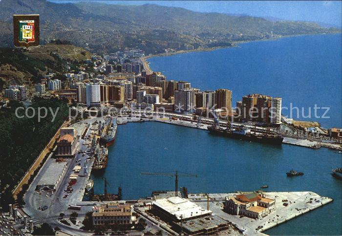 Malaga Andalucia Fliegeraufnahme