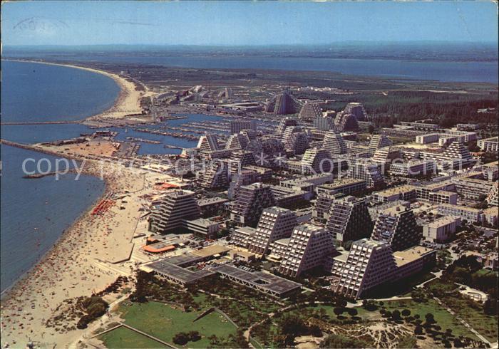 Grande-Motte La Fliegeraufnahme