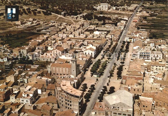 San Carlos de la Rapita  Fliegeraufnahme Plaza Carlos III