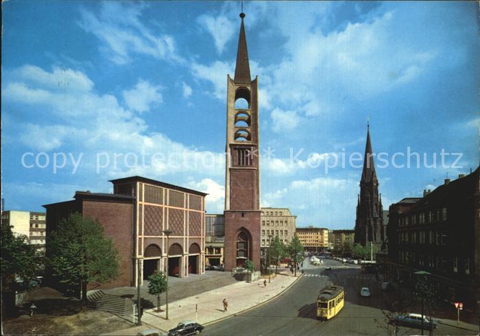 GELSENKIRCHEN NRW Evangelische Altstadtkirche undProbsteikirche