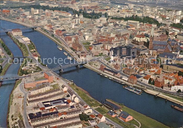 BREMEN CITY Fliegeraufnahme