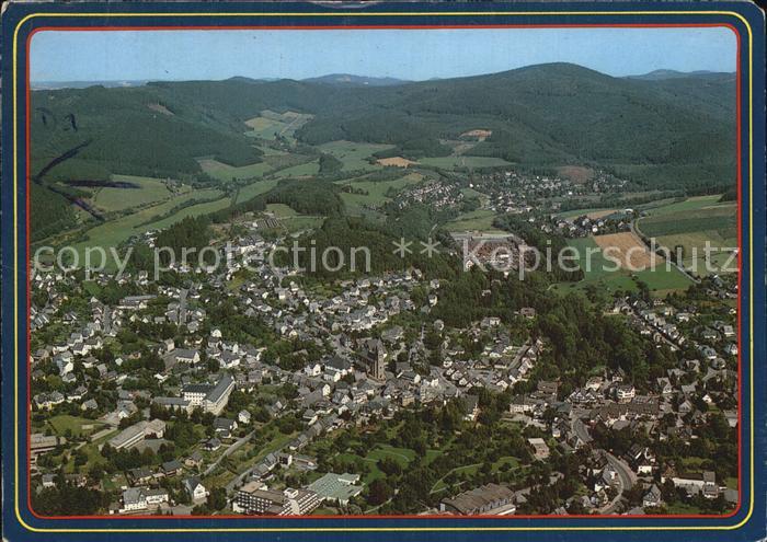 Olsberg Sauerland Fliegeraufnahme