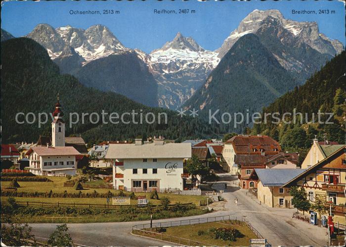 Lofer Ochsenhorn Reifhorn Breithorn