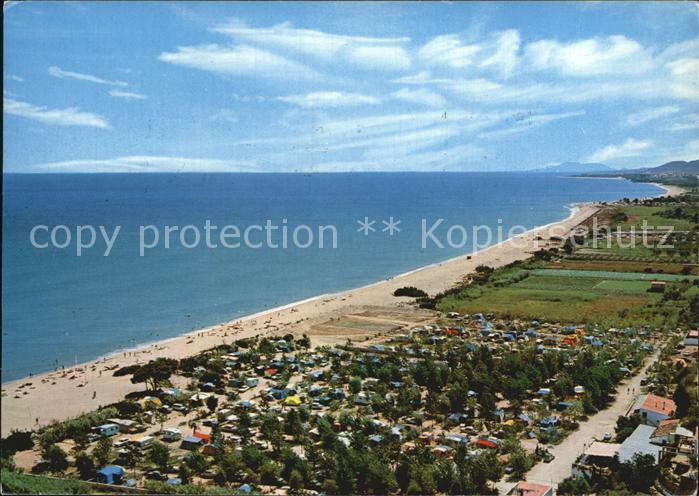 Cambrils Fliegeraufnahme