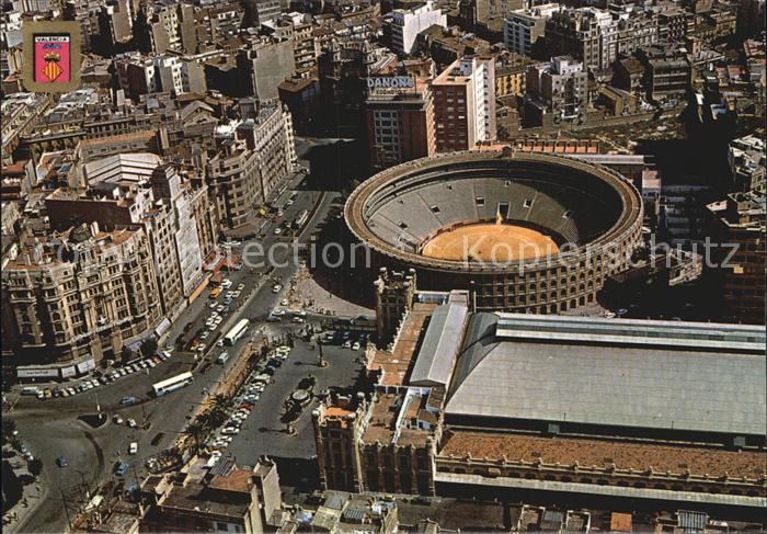 Valencia Valenciana Fliegeraufnahme mit Arena