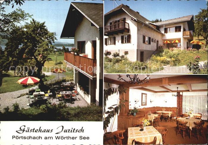 Poertschach Woerthersee Gaestehaus Juritsch Speiseraum Terrasse