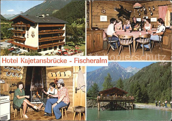Pfunds Hotel Restaurant Kajentansbruecke Fischeralm Tschingels