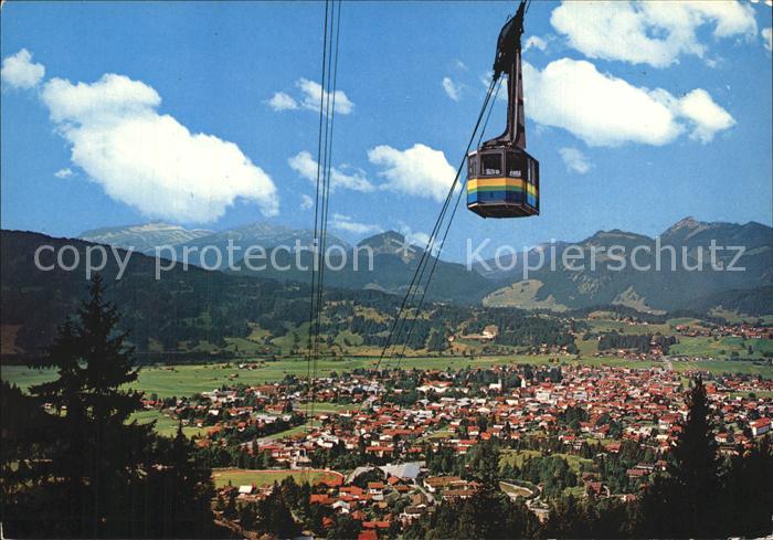 Oberstdorf Neue Nebelhorn Grosskabienen Seilbahn