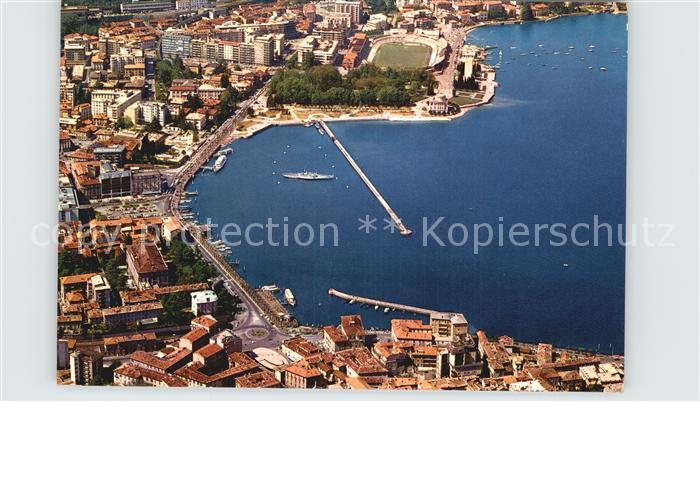 Como Lago di Como Fliegeraufnahme
