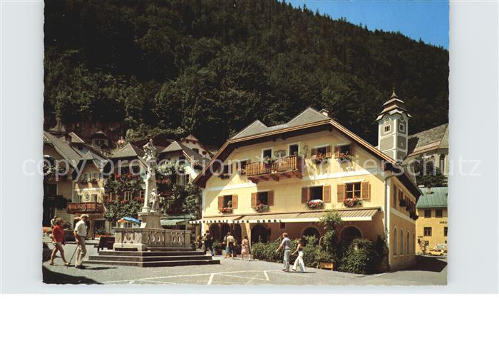 Hallstatt Austria Marktplatz Cafe Derbl