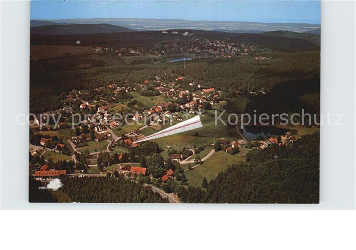 Hahnenklee-Bockswiese Harz Fliegeraufnahme Bockwiese
