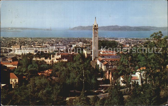Berkeley California Panorama mit Universitaet