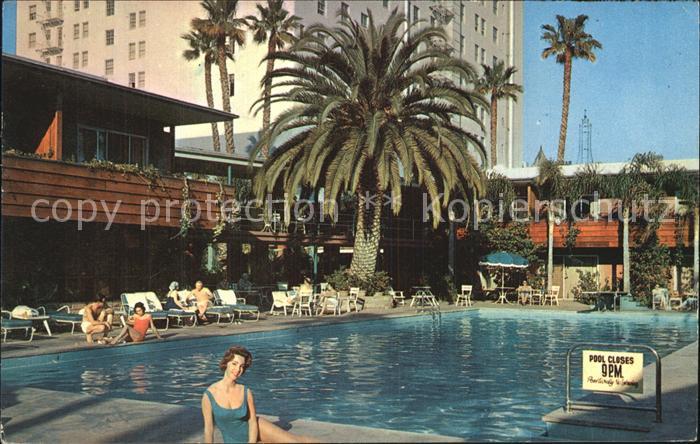 Hollywood California Roseveld Hotel Pool