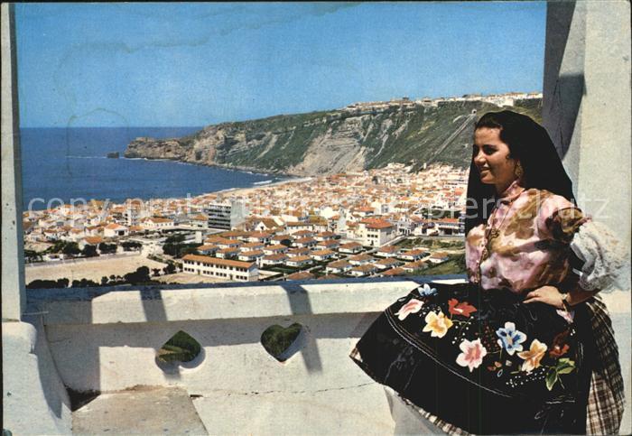 Nazare Portugal Gesamtansicht