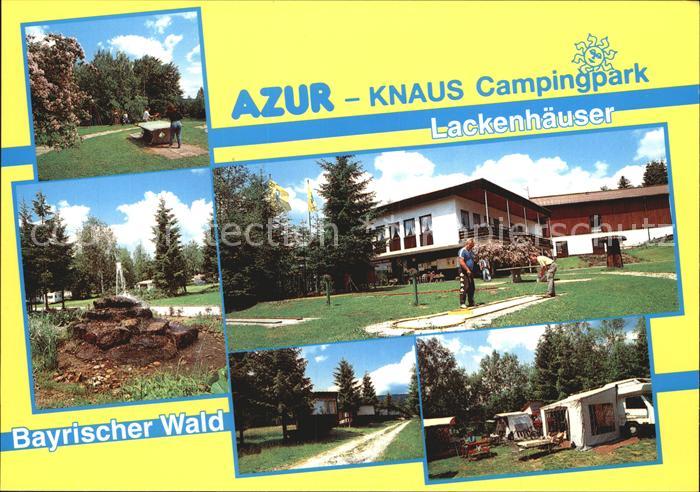 Lackenhaeuser Niederbayern Azur Knaus Campingpark Brunnen Platz Minigolf