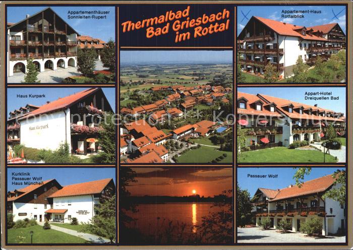 Bad Griesbach Rottal Haus Kurpark Kurklinik Passauer Wolf Haus Muenchen Appart H