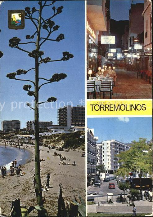 Torremolinos Strand Fussgaengerzone