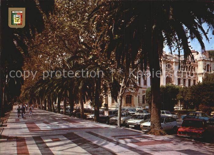 Malaga Andalucia Parkpromenade