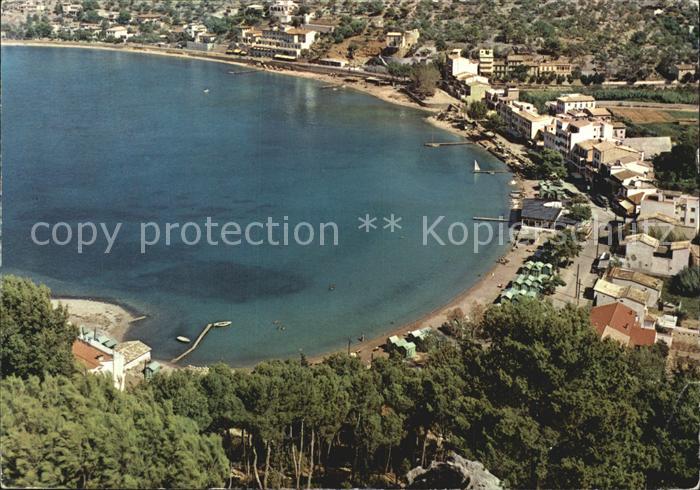 Soller Mallorca Spanien Fliegeraufnahme
