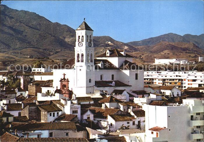 Marbella Andalucia Teilansicht mit Kirche