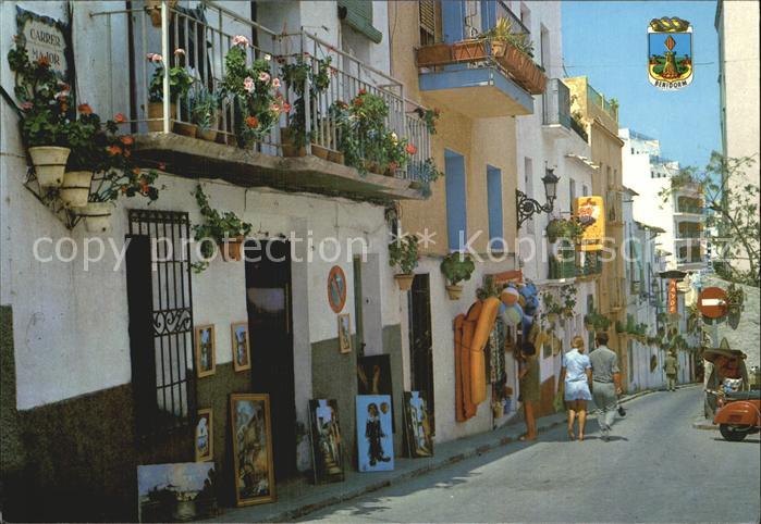 Benidorm Calle Tipica