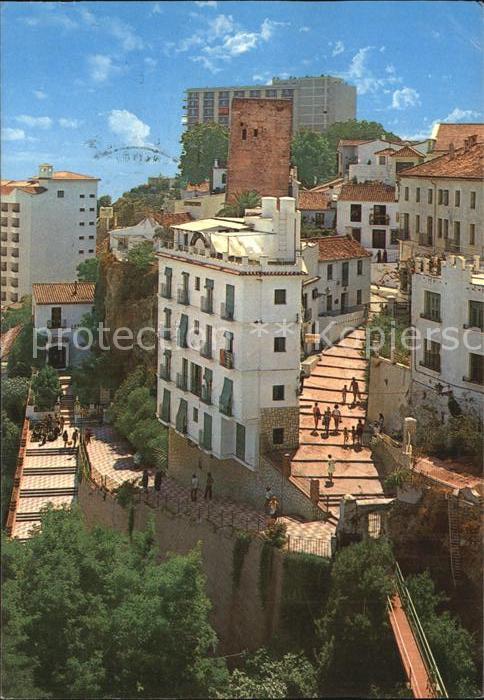 Torremolinos Teilansicht des Bajondillo Viertels