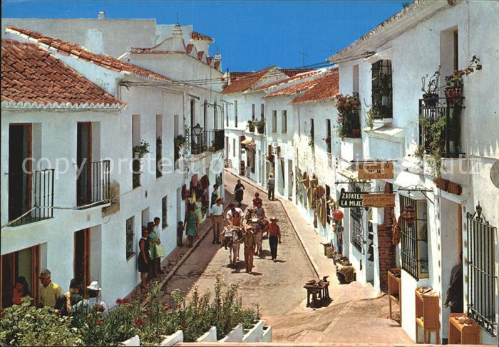 Mijas Typische Strasse