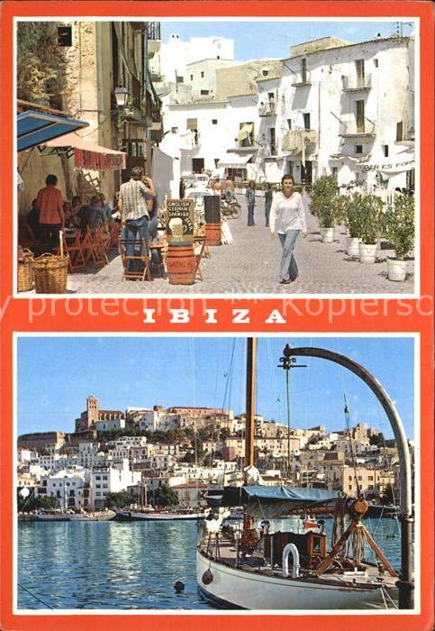 Ibiza Islas Baleares Fussgaengerzone Hafen