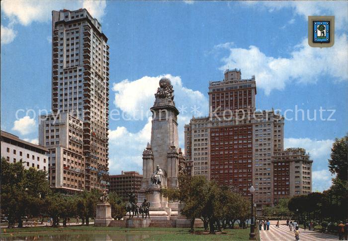 Madrid Spain Plaza de Espana