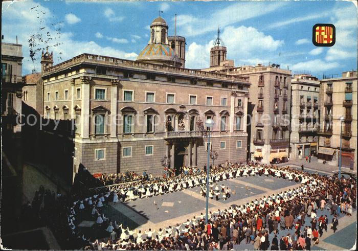 Barcelona Cataluna Piazza de San Jaime