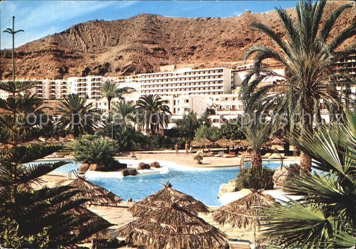 Puerto Rico Gran Canaria Hotelanlage mit Pool