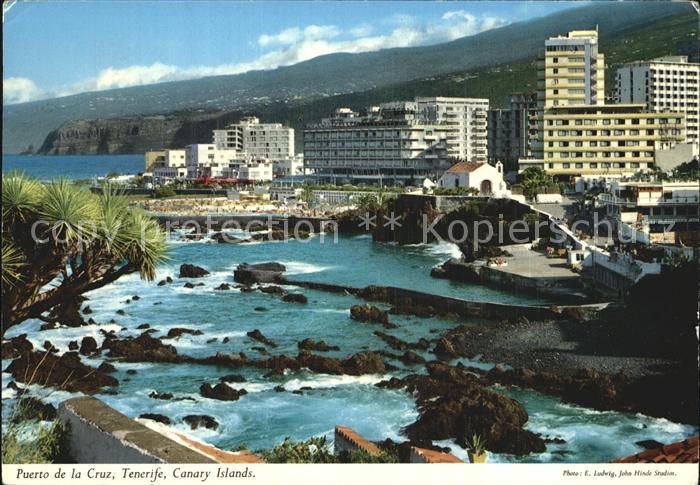 Puerto de la Cruz Teilansicht mit Bucht