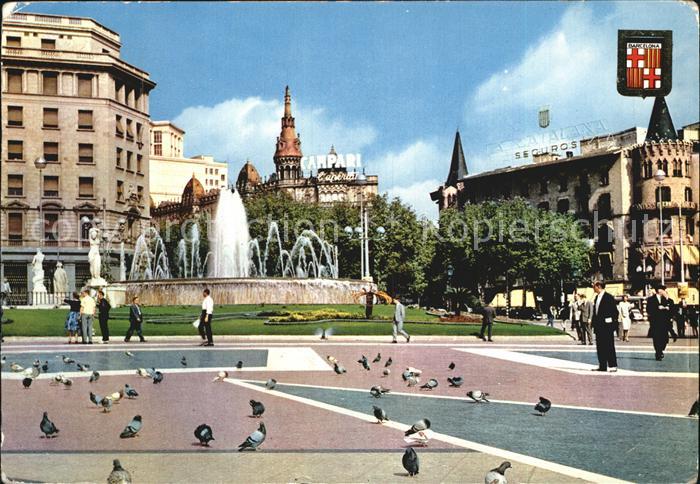 Barcelona Cataluna Plaza Cataluna