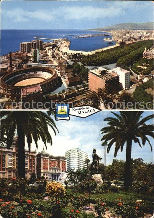 Malaga Andalucia Stadtansicht