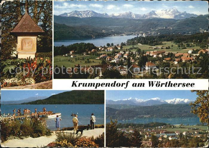 Krumpendorf Woerthersee Stadtansicht