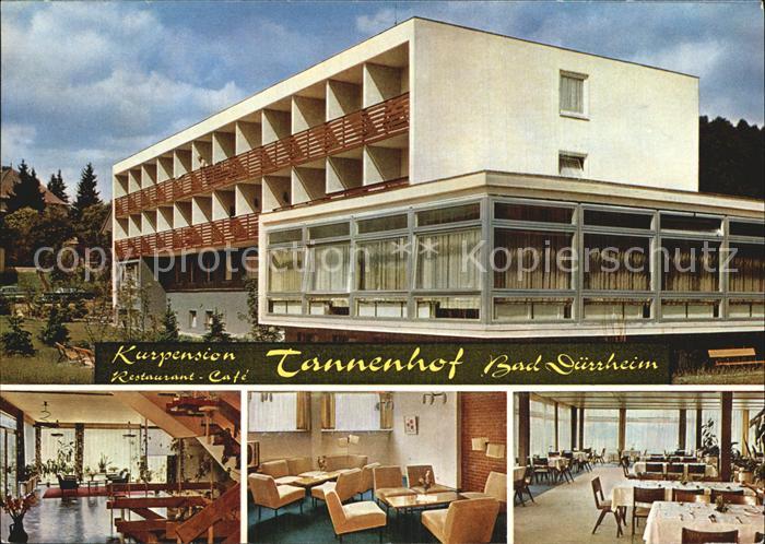 Bad Duerrheim Kurpension Tannenhof