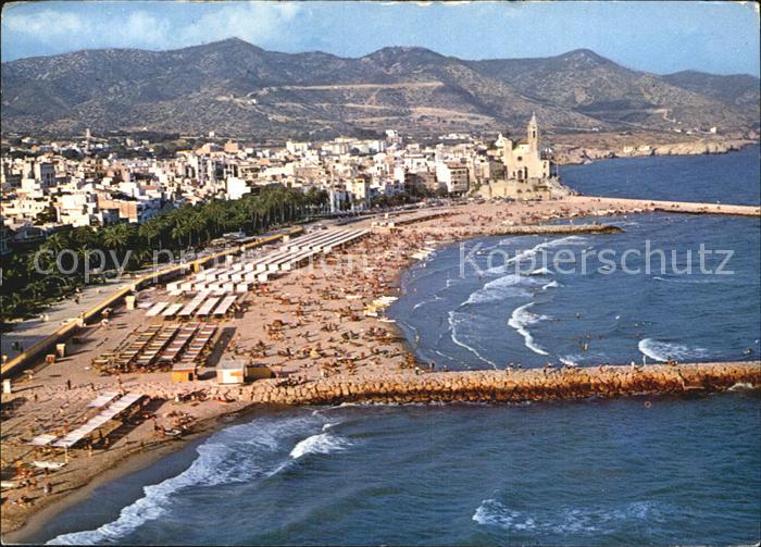 Sitges Fliegeraufnahme
