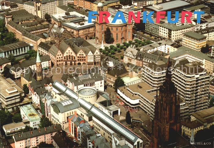 Frankfurt Main Fliegeraufnahme