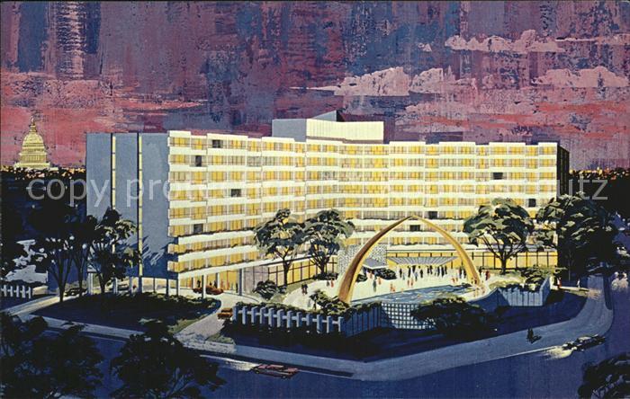 Washington DC International Inn Hotel Illustration