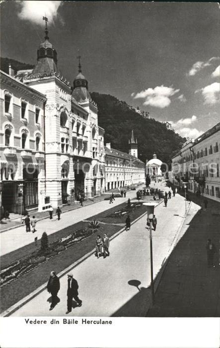 Baile Herculane Strassenpartie